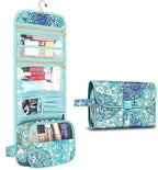 Hanging Makeup Organizer | Detachable Roll-Up & Water-Resistant | Travel Size