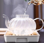 Glass Pitcher | Heat-Resistant & Volume Markings | 1250 ml