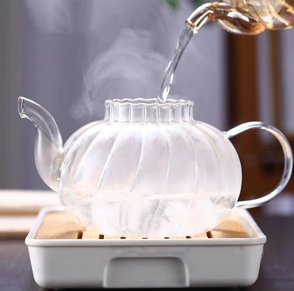 Glass Pitcher | Heat-Resistant & Volume Markings | 1250 ml