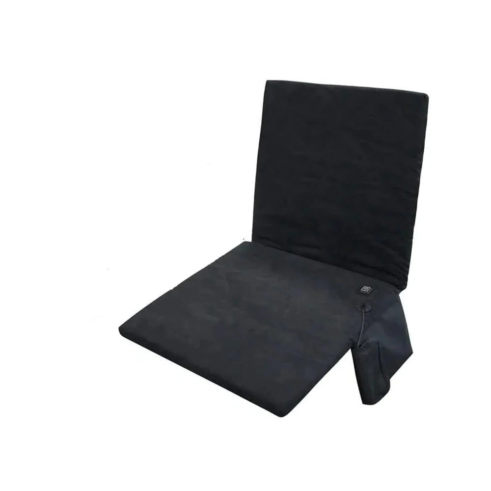 Heated Seat Cushion | USB-Powered & 3 Heat Settings | Integrated Backrest