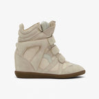 High-Top Sneakers | Hidden 5 cm Wedge & Adjustable Straps