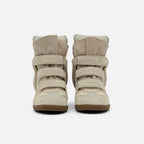 High-Top Sneakers | Hidden 5 cm Wedge & Adjustable Straps