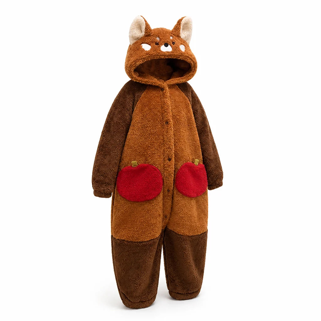 Hooded Robe | Detachable Tail & Soft Polyester