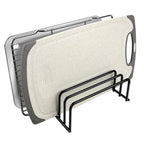 Cutting Board Organizer | Steel Frame & 5 Dividers