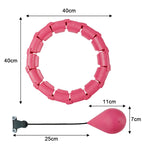 Hula Hoop | Weighted & Adjustable Massage | 45 cm