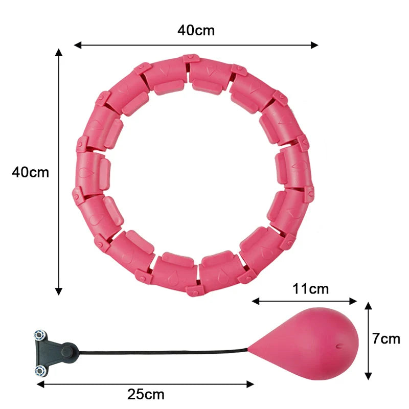 Hula Hoop | Weighted & Adjustable Massage | 45 cm