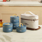 Insulated Lunch Box | Stainless Steel & Stackable