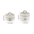 Insulated Lunch Box | Stainless Steel & Stackable