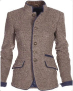 Jacket | Solid Color Long Sleeve | Comfortable Fit