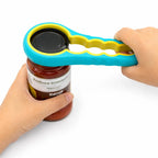 Jar & Bottle Opener | Non-Slip Grip & Leverage | Fits 1–3 In Lids