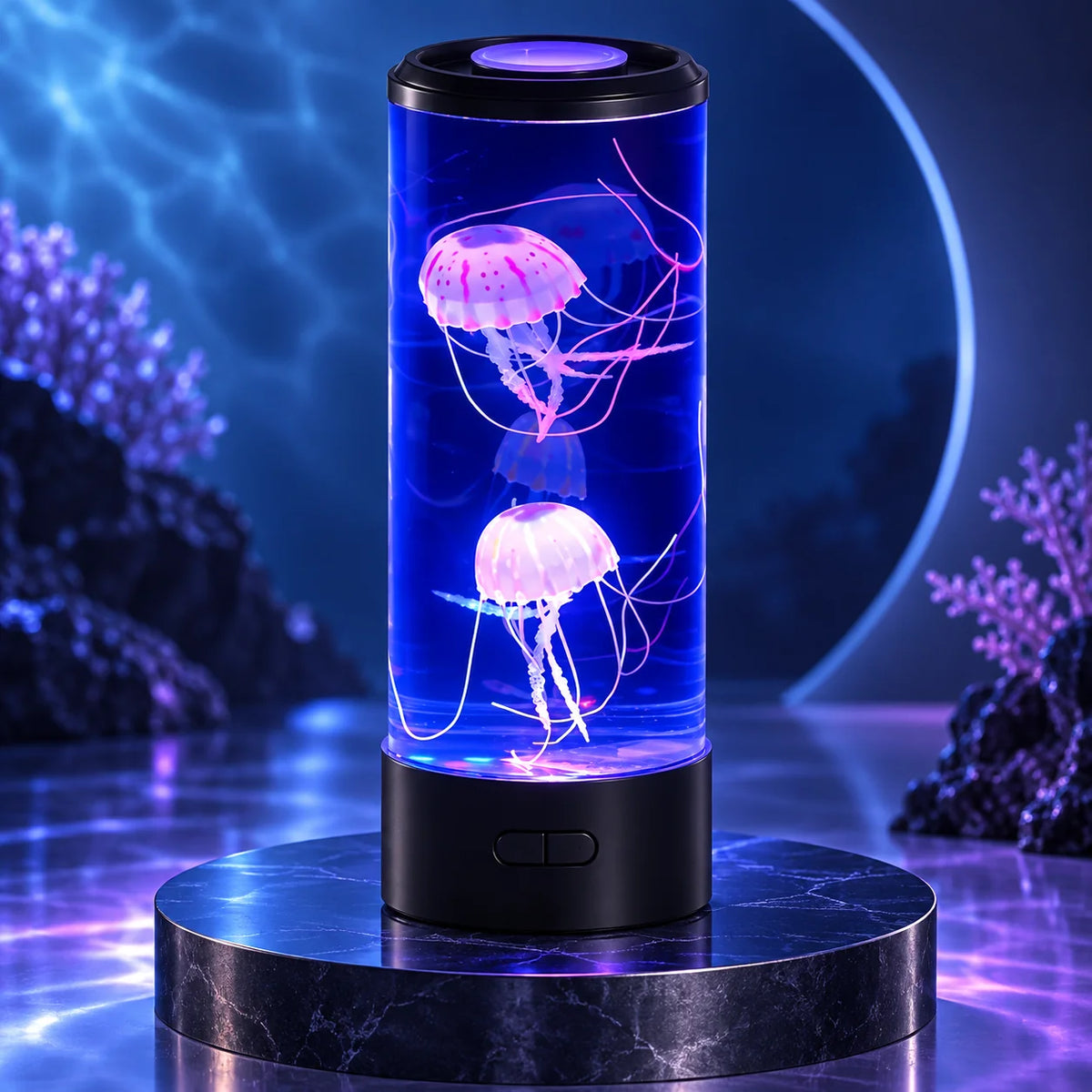 Jellyfish Lamp | Color-Changing Floating Jellyfish & USB-Powered
