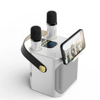 Karaoke Speaker | Bluetooth & Dual Microphone Inputs | Built-In Subwoofer