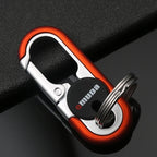 Keychain | Double-Ring Hook & Secure | Zinc Alloy