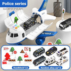 Kids Airplane Play Set | Interactive Lights & Sounds | 20-Piece Set