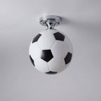 Kids Ceiling Light | Sports-Themed & Adjustable Suspension | E26 Socket