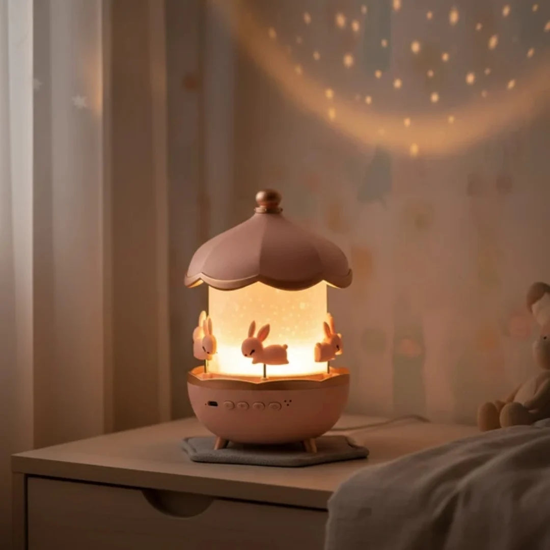 Kids Night Light Projector | 12-Theme Projection & Built-In Music
