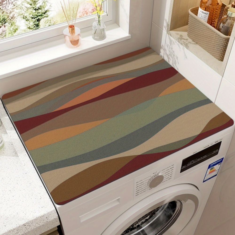 Kitchen Appliance Mat | Microfiber Top & Non-Slip Backing