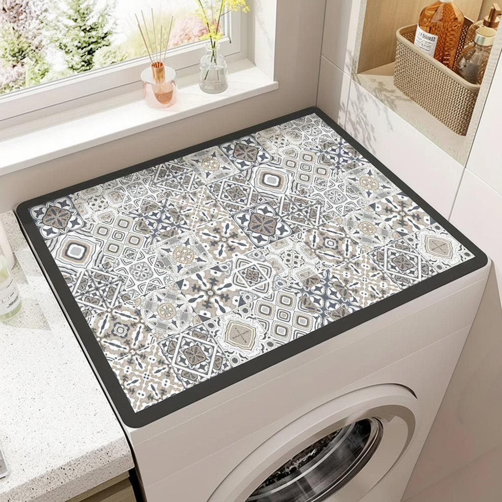 Kitchen Appliance Mat | Microfiber Top & Non-Slip Backing