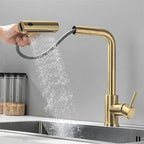 Kitchen Faucet | Pull-Out Spray Hose & Metal Body | Single-Lever Control