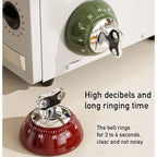 Kitchen Timer | Magnetic Back & Wind-Up | 0–60 Min