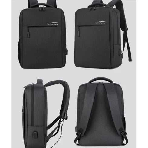 Laptop Backpack | Water-Resistant Slim Padded & USB Charging Port