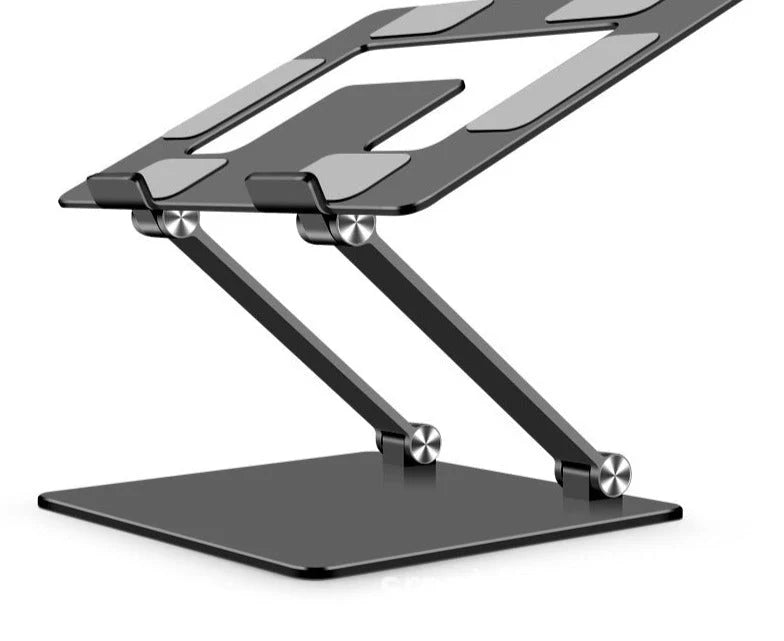 Laptop Stand | Adjustable Height & Angle | Ventilated Metal Frame
