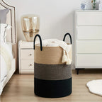 Laundry Basket | Woven Cotton & Collapsible | 58 L
