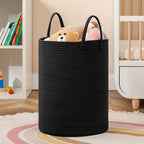 Laundry Basket | Woven Cotton & Collapsible | 58 L