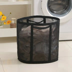 Laundry Hamper | Breathable Nylon Mesh | Rope Carry Loops