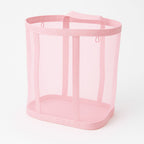 Laundry Hamper | Breathable Nylon Mesh | Rope Carry Loops