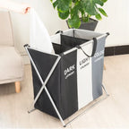 Laundry Hamper | Collapsible 3-Compartment
