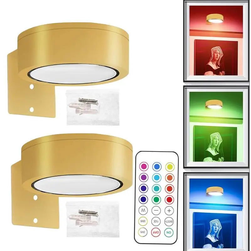 LED Art Light | Magnetic Mount & Remote Control | Adjustable Brightness
