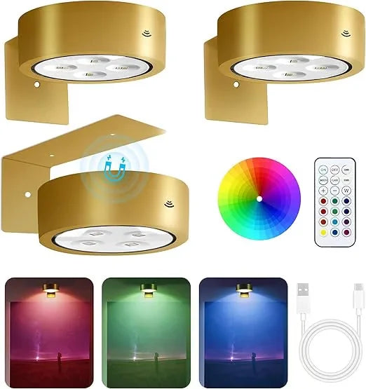 LED Art Light | Magnetic Mount & Remote Control | Adjustable Brightness