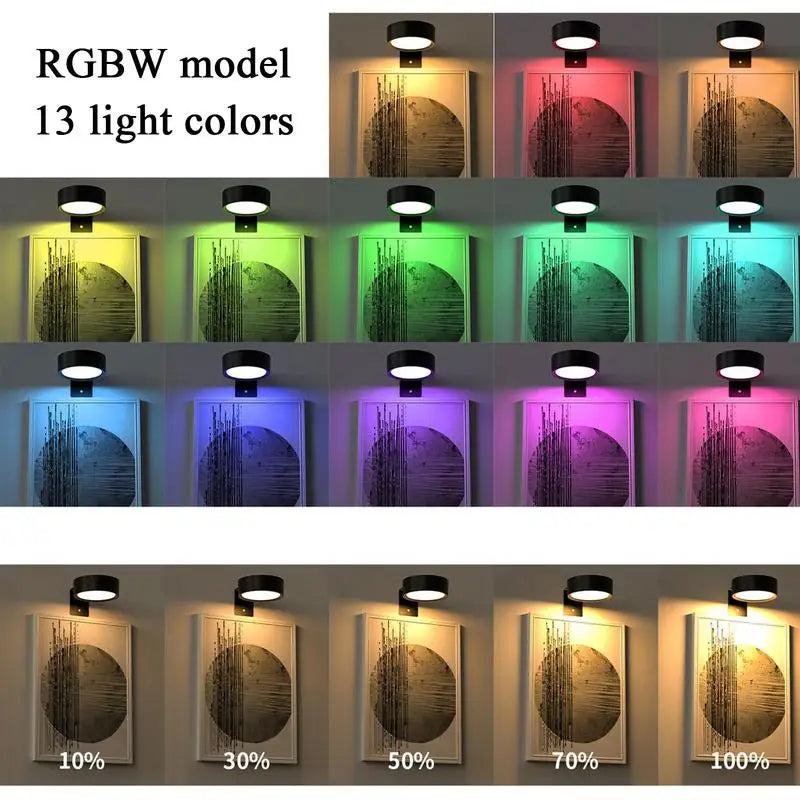LED Art Light | Magnetic Mount & Remote Control | Adjustable Brightness
