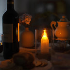 LED Candle Lamp | Gesture-Controlled & Flameless | Flickering Glow