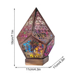 LED Floor Lamp | Boho Starry Sky Projection & USB-Powered