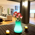 LED Flower Vase | USB Rechargeable IP65 Waterproof & 16-Colour Remote
