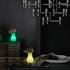 LED Flower Vase | USB Rechargeable IP65 Waterproof & 16-Colour Remote