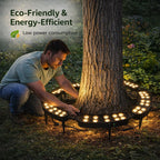 LED Ring Light | 360° Warm White & Weather-Resistant | 30 cm Diameter