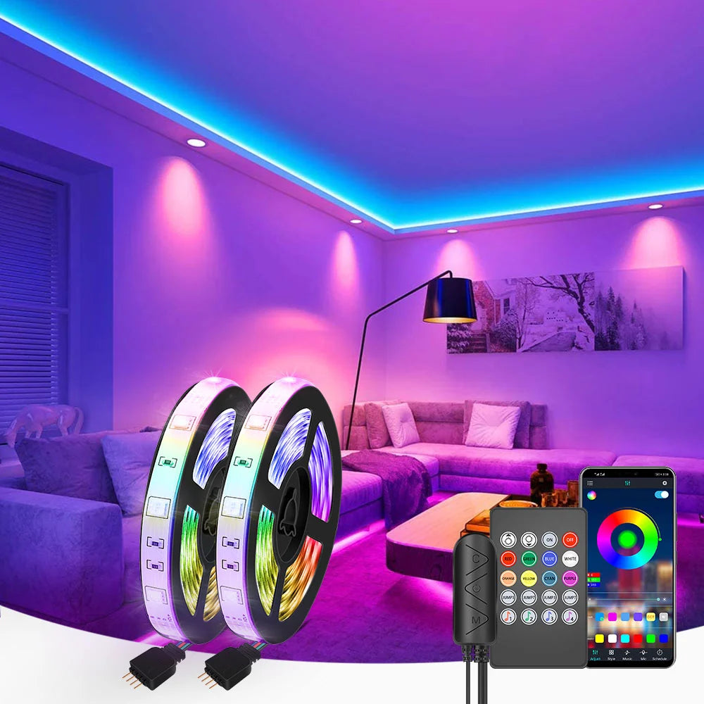 LED Strip Light | RGB Color Changing & Music Sync
