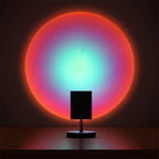 LED Table Lamp | Vintage Sunset Effect & USB Powered