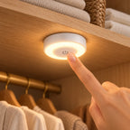 LED Wall Light | USB Rechargeable & Touch Dimmable | Magnetic Adhesive Mount
