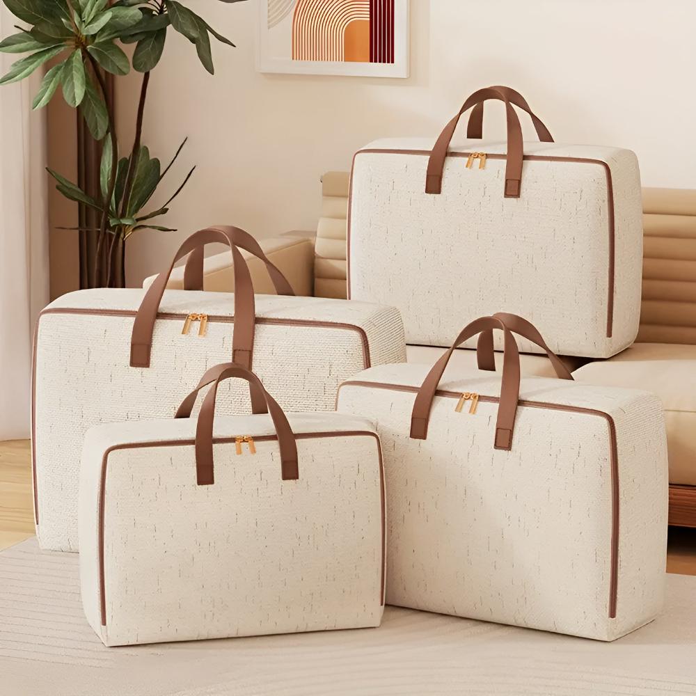 Storage Bag | Classic Linen Design | Compact & Packable
