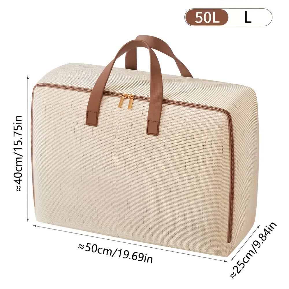 Storage Bag | Classic Linen Design | Compact & Packable