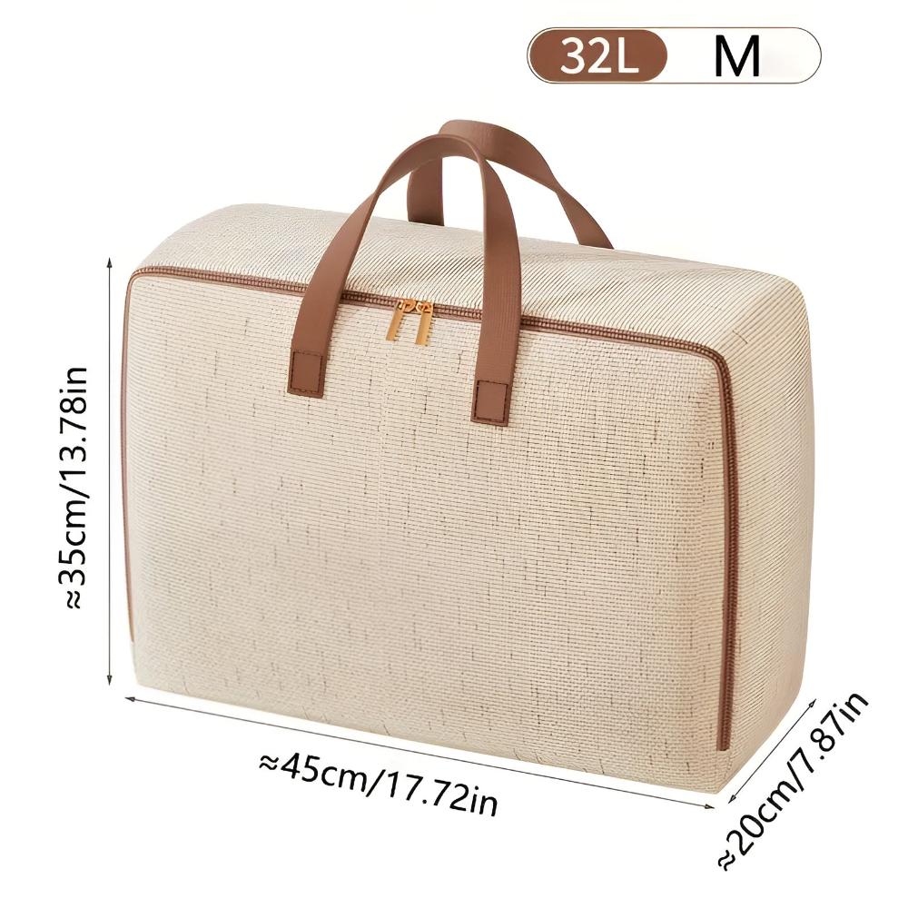 Storage Bag | Classic Linen Design | Compact & Packable