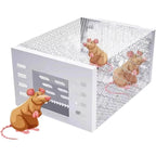 Live-Catch Mouse Trap | One-Way Entrance & Galvanized Steel