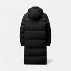 Long Winter Coat | Unisex Lightweight Padded & Hooded