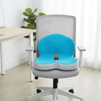 Lumbar Support Cushion | Memory Foam & Non-Slip | Machine-Washable Cover