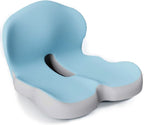 Lumbar Support Cushion | Memory Foam & Non-Slip | Machine-Washable Cover