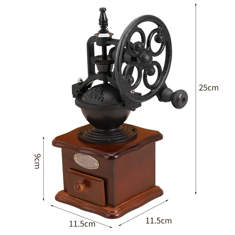 Manual Coffee Grinder | Ceramic Burrs & Stainless Steel